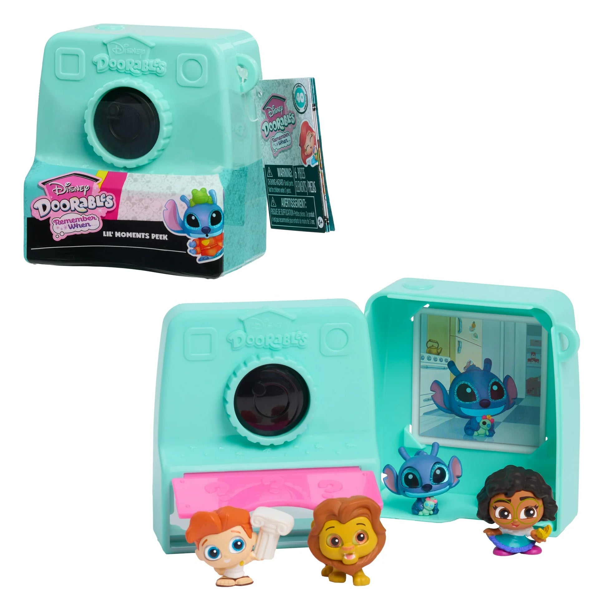 Disney Doorables Remember when Lil’ Moments Collection Peek, Collectible Mini Toy Figurines
